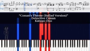 Detective Conan - Conan's Theme (Ballad) [Piano Tutorial]